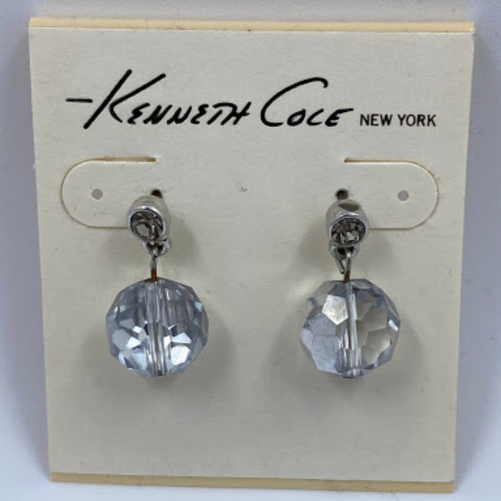 Crystal teardrop earrings